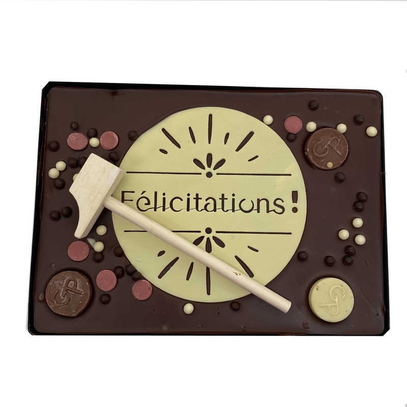 Noir gourmand  "Félicitations"